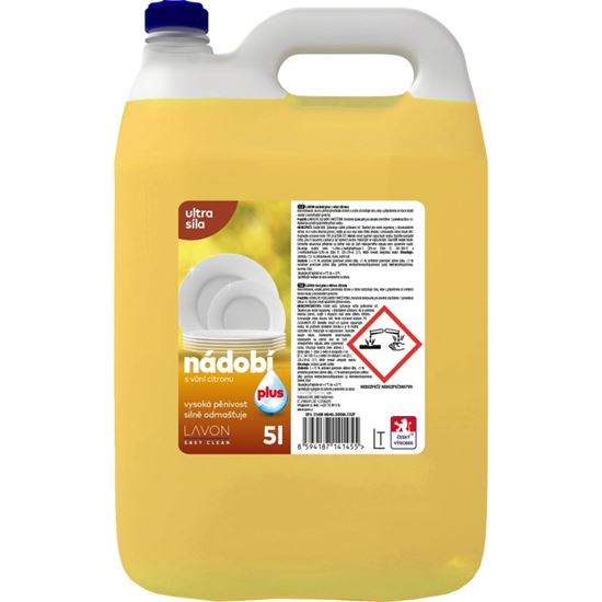 Obrázek z LAVON na nádobí Plus - 5 l