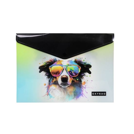 Obrázek z Desky s drukem A4 crazy animals - pes