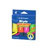Obrázek z Zvýrazňovač Centropen 6252 Style Fluo - sada 4 ks
