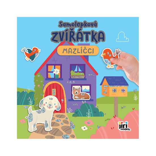 Obrázek z Samolepková knížka zvířátka - Mazličci