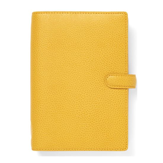 Obrázek z Diář Filofax Finsbury - osobní / mustard