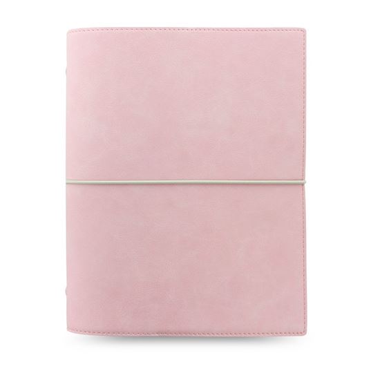 Obrázek z Diář Filofax Domino Soft - A5 / pastelová růžová