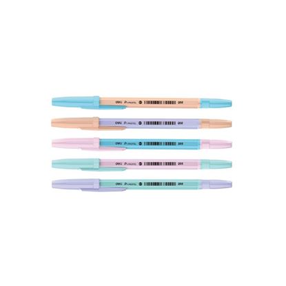 Obrázek Kuličkové pero DELI - pastelový mix