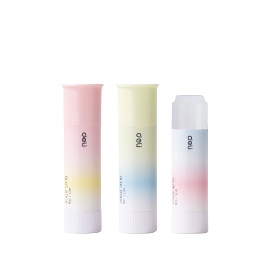 Obrázek z Lepicí tyčinka DELI - 15 g / mix barev