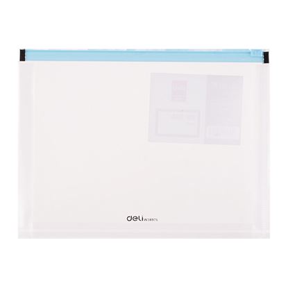 Obrázek Spisové desky DELI Fashion na zip - A4 / barevný mix