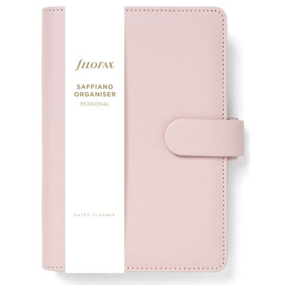 Obrázek Diář Filofax Saffiano - osobní / blush