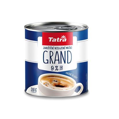 Obrázek Tatra Grand 9% zahuštěné neslazené mléko - 310 g
