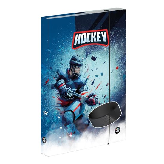 Obrázek z Box na sešity A4 - Hokej