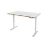 Obrázek z Výškově nastavitelný elektrický stůl Leitz Ergo – 140 x 80 cm / bílá