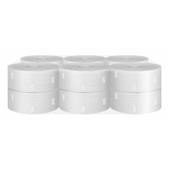 Obrázek z Papír toaletní Jumbo bílý - průměr 190 mm