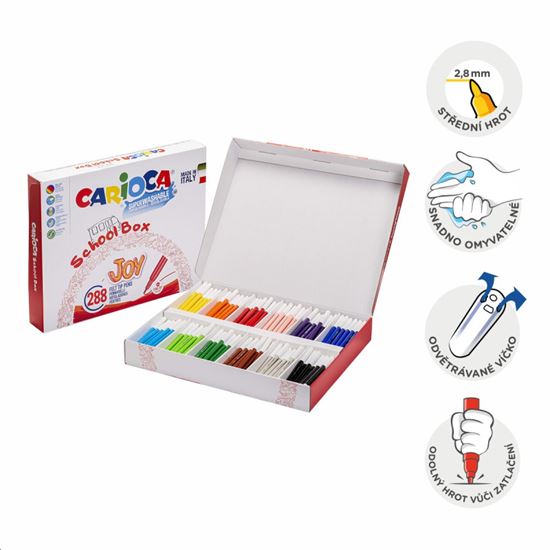 Obrázek z Popisovače Carioca Joy - 288 ks