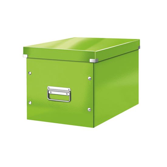 Obrázek z Čtvercová krabice Leitz Click&Store - velikost L (A4) / zelená