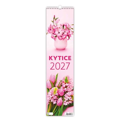 Obrázek Kalendář nástěnný vázankový - Kytice / N192