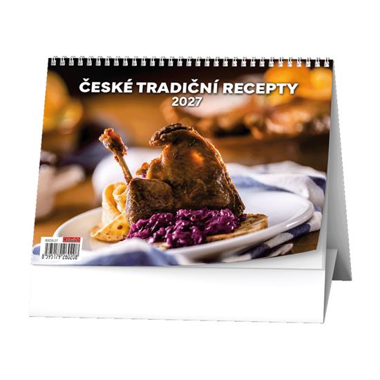 Obrázek z Kalendář stolní - České tradiční recepty / BSD8