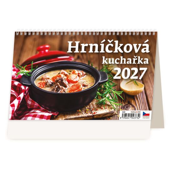Obrázek z Kalendář stolní - Hrníčková kuchařka / S08
