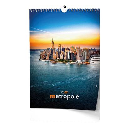 Obrázek Kalendář nástěnný - Metropole / BNE4