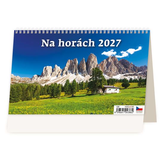 Obrázek z Kalendář stolní čtrnáctidení - Na horách / S29