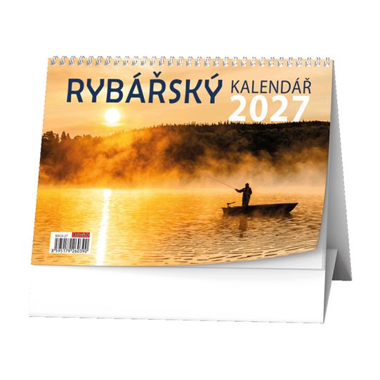 Obrázek z Kalendář stolní - Rybářský / BSC6