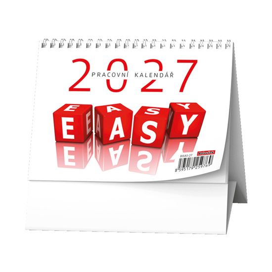 Obrázek z Kalendář stolní pracovní - Easy / BSA5