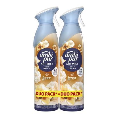 Obrázek Osvěžovač vzduchu AmbiPur Gold Orchid - 2 x 185 ml
