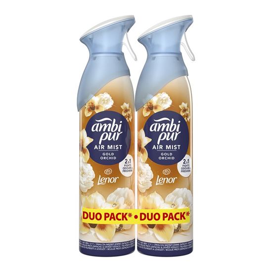 Obrázek z Osvěžovač vzduchu AmbiPur Gold Orchid - 2 x 185 ml