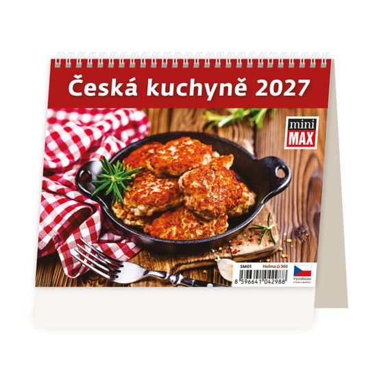 Obrázek z Kalendář stolní MINI - Česká kuchyně / SM01
