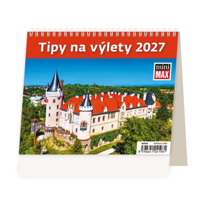 Obrázek Kalendář stolní MINI - Tipy na výlety / SM04