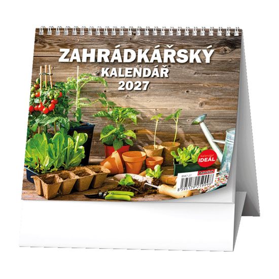 Obrázek z Kalendář stolní MINI - Zahrádkářský / BSK7
