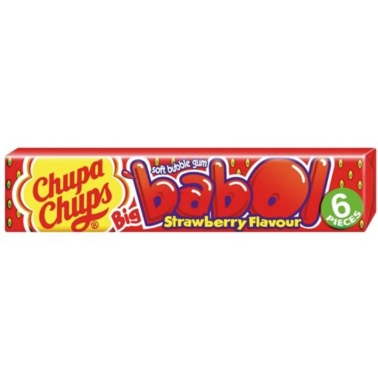 Obrázek z Žvýkačky ChupaChups babol strawberry
