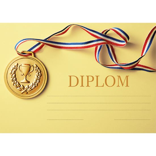 Obrázek z Diplom A4 - Medaile