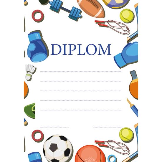 Obrázek z Diplom A5 - Sportovní hry