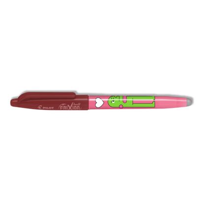 Obrázek Roller Pilot FriXion Ball Best Friends 0,7 mm - růžová Heart