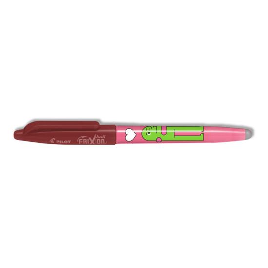 Obrázek z Roller Pilot FriXion Ball Best Friends 0,7 mm - růžová Heart