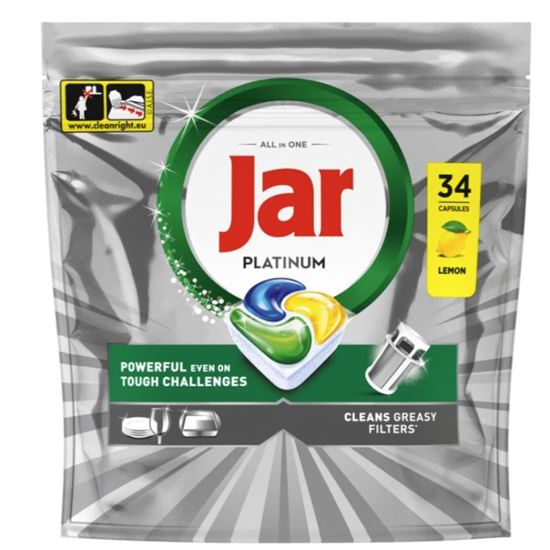 Obrázek z JAR tablety do myčky Platinum 34 ks
