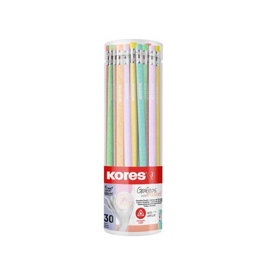 Obrázek z Tužka KORES Grafitos Style Pastel - 30 ks