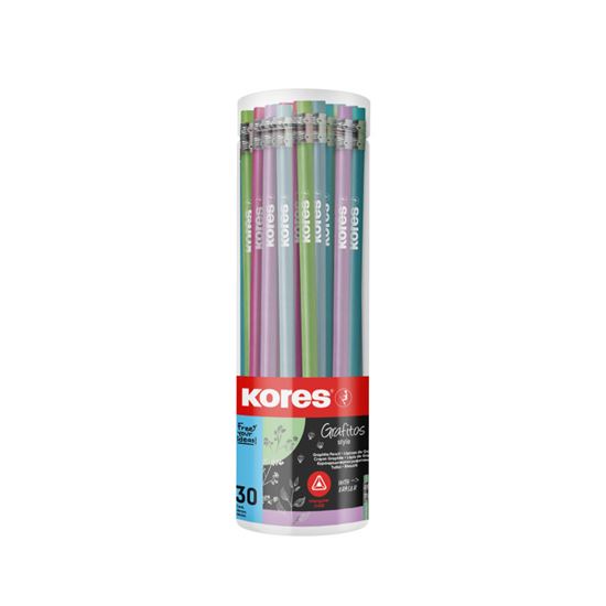 Obrázek z Tužka KORES Grafitos Style Metallic - 30 ks