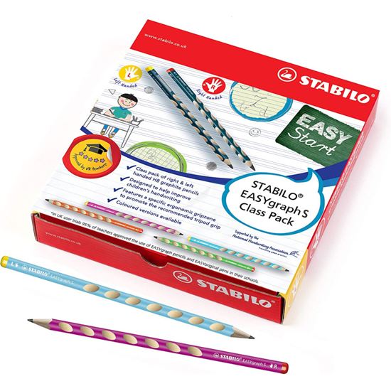 Obrázek z Tužka STABILO pravák+levák Easygraph Slim - 48 ks