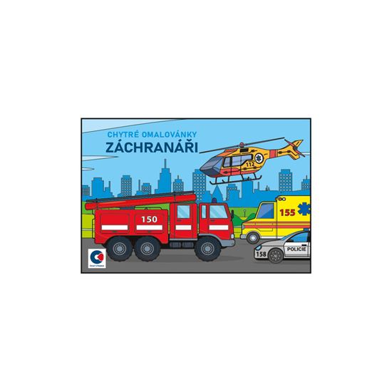 Obrázek z Chytré omalovánky A5 - Záchranáři