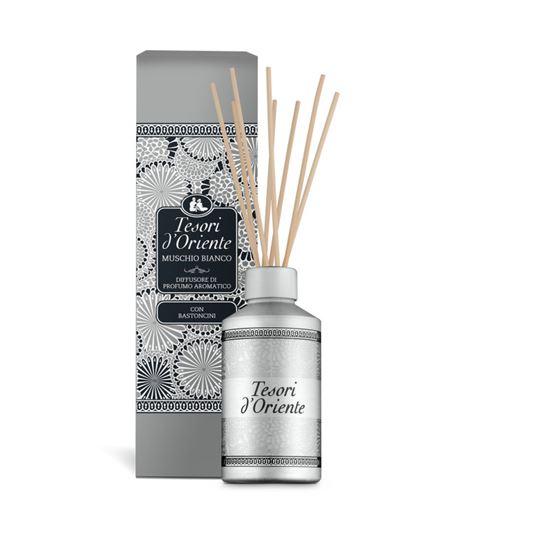 Obrázek z Difuzér s tyčinkami Tesori d Oriente White musk - 200ml