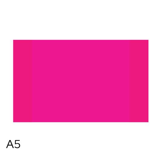 Obrázek z Obal na sešity A5 - neon růžová