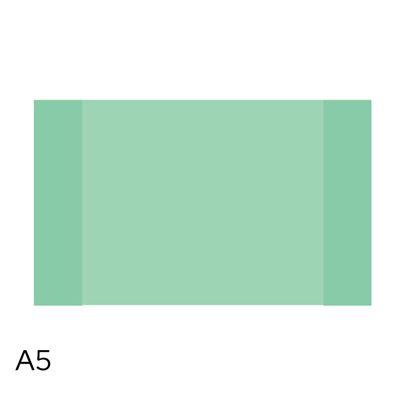 Obrázek Obal na sešity A5 - pastel zelená