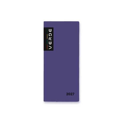 Obrázek Diář kapesní PVC VERDE - měsíční / Violet