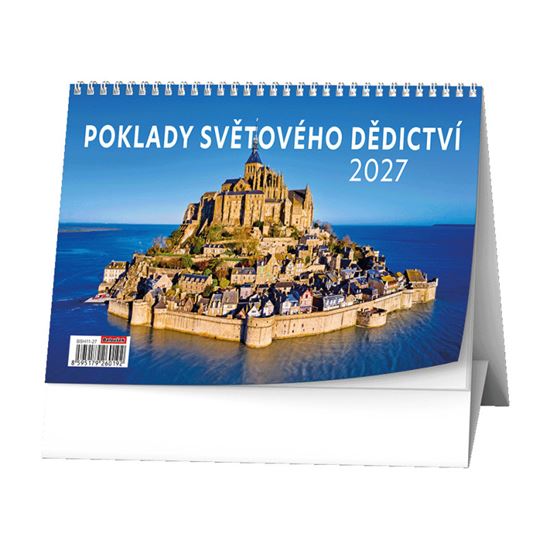 Obrázek z Kalendář stolní - Poklady světového dědictví / BSH11