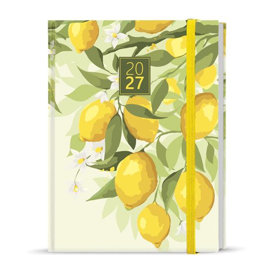 Obrázek z Diář LAMINO - B6 / týdenní / Citron