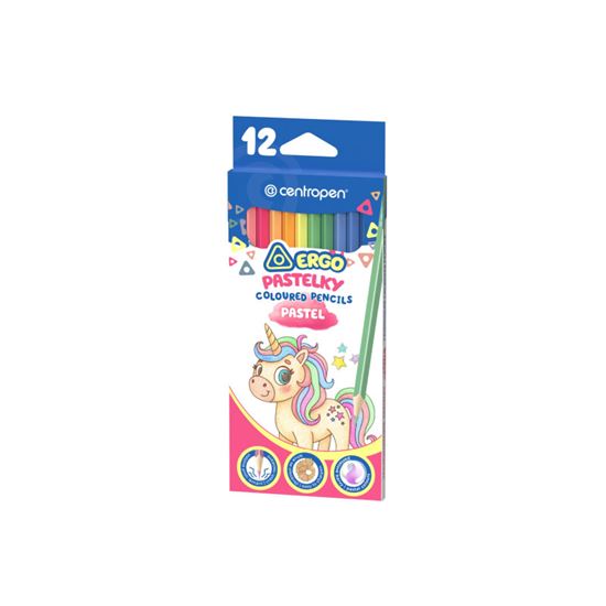 Obrázek z Pastelky Centropen 9524 PASTEL - 12 barev