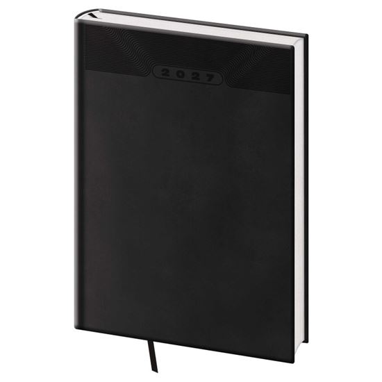Obrázek z Diář PRINT CLASSIC - A5 / týdenní / černá
