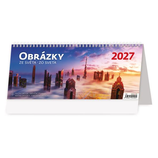Obrázek z Kalendáře stolní - Obrázky ze světa / S54