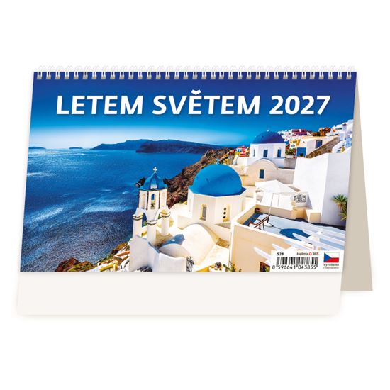Obrázek z Kalendář stolní - Letem světem / S28