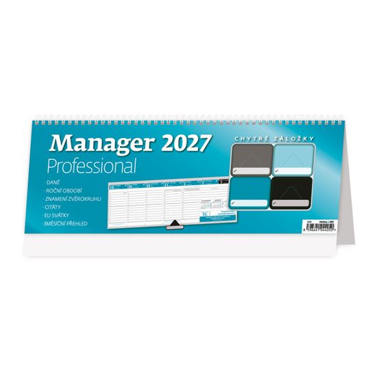 Obrázek z Kalendář stolní pracovní - Manager Professional / S59