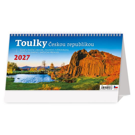 Obrázek z Kalendář stolní - Toulky Českou republikou / S51